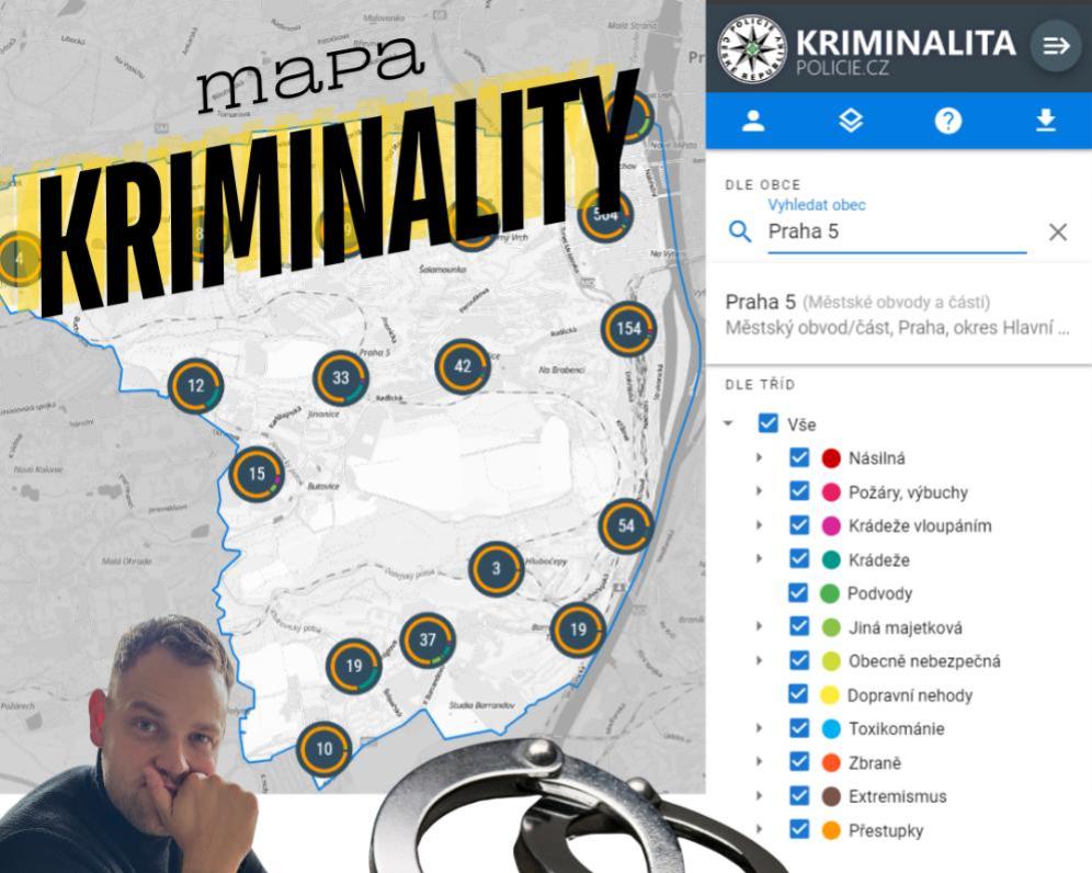 Jak může mapa kriminality ovlivnit rozhodnutí zájemců o koupi