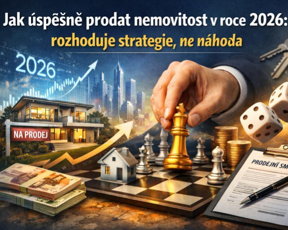 Jak úspěšně prodat nemovitost v roce 2026: rozhoduje strategie, ne náhoda