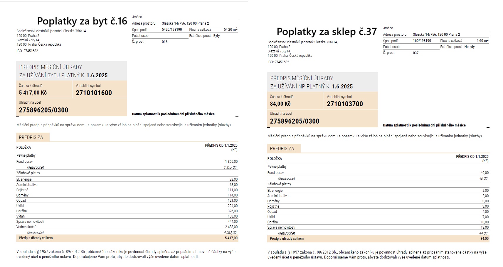 poplatky