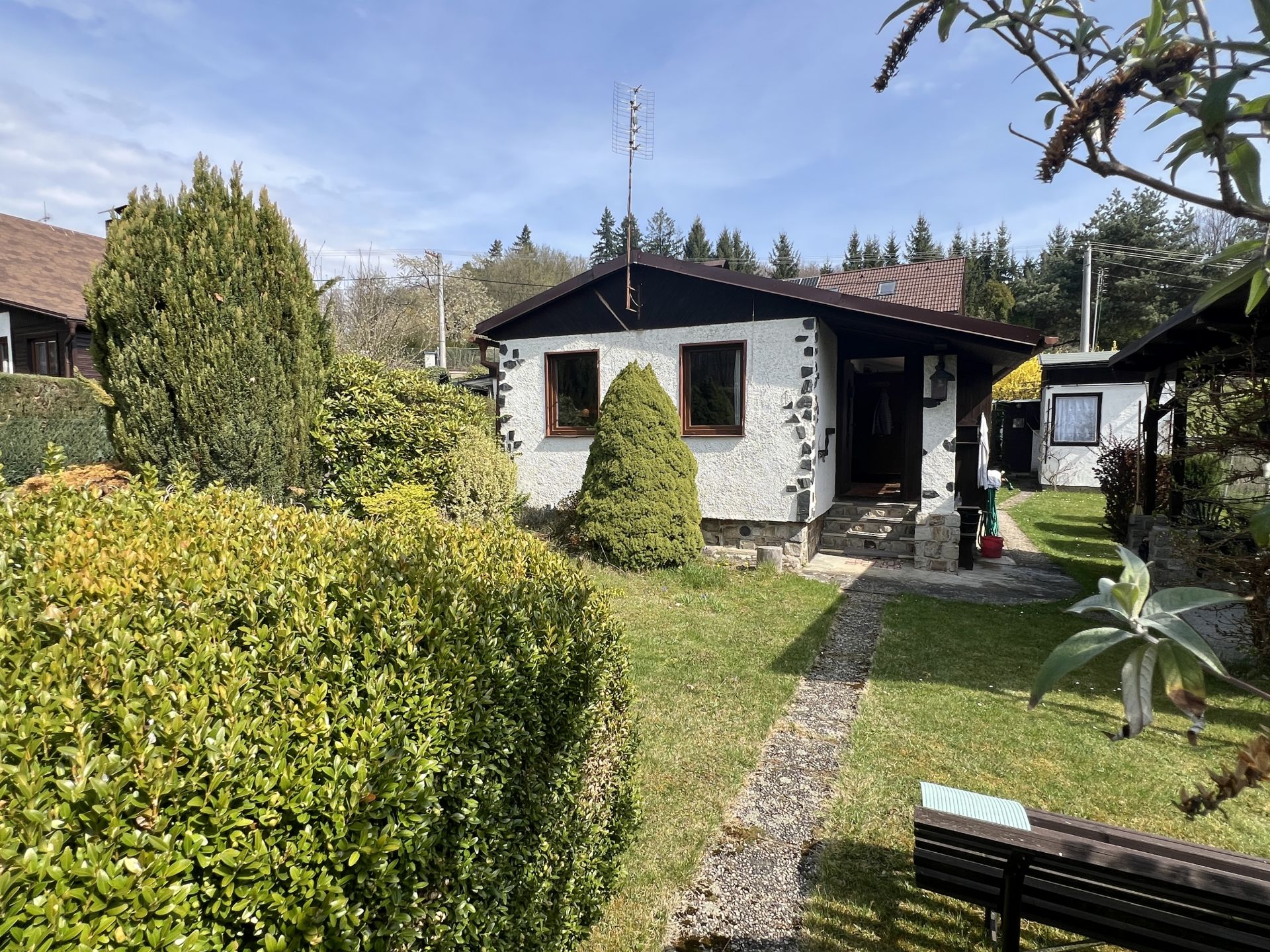 Prodej chaty 4+1,Velké Popovice, 58m2